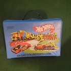 Vtg Lot 24 Matchbox Lesney Made in England & Hot Wheels Diecast Cars w/ Case