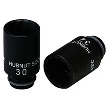 Kyoto Machine Tools KTC 12.7sq. Hub Nut Socket Set for Impact Wrench ATS3082