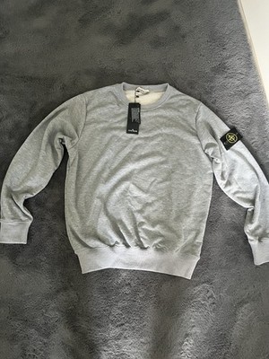 Stone Island Sweater/Pullover Größe M  Grau
