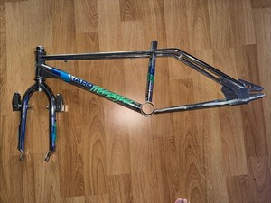 Fourche Haro Master Pour BMX Vintage Années 80, Acier Argenté