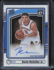 2024 Panini Donruss Optic #316 Kevin McCullar Jr  Auto Autograph RC Rookie 