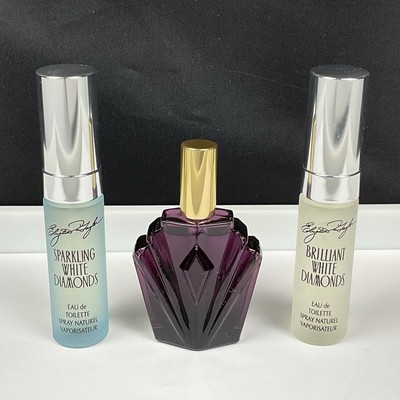 Elizabeth Taylor Passion 0.5 oz Sparkling & Brilliant White Diamonds .33 oz New