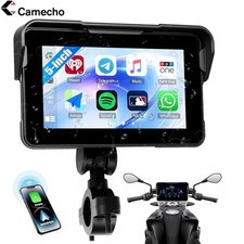 Removable Wireless Carplay Waterproof IPS Touch Screen BT 5 inch For Motorcycle