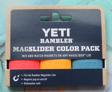 *** Yeti Magslider Color 3 Pack Papaya Beekeeper Buckaroo Blue New Sold Out ***
