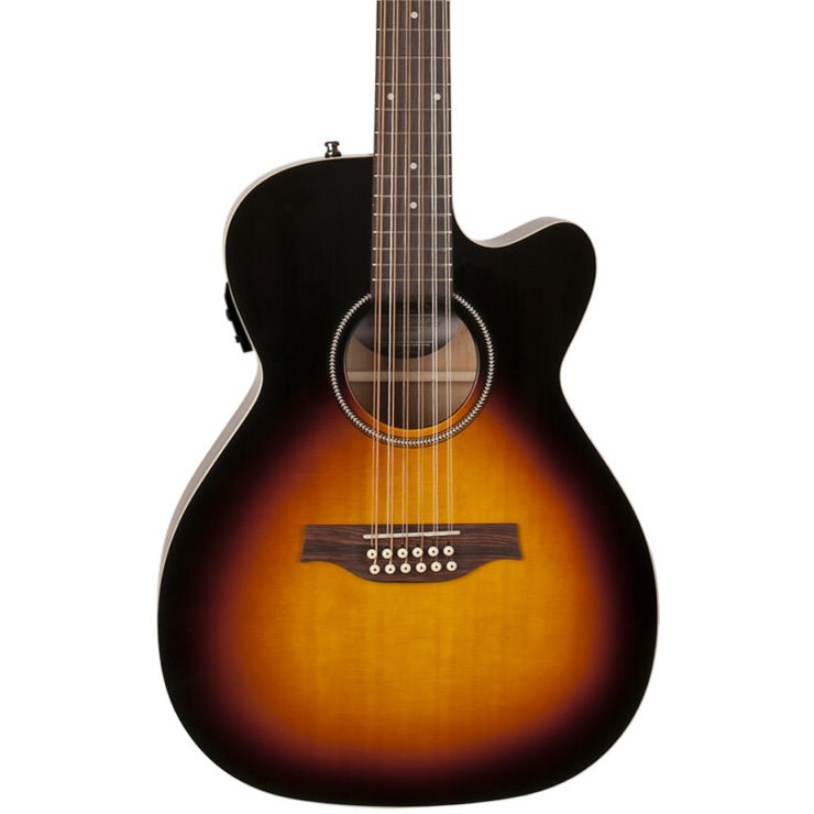 Seagull S12 CW Presys II 12-String GC AE Guitar Solid Spruce Top Sunburst 152690₽