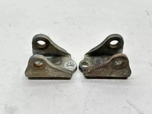 2004 Honda CRF450R Foot Pegs Bracket Set Mounts Left Right Foot Peg Dirt Bike - Picture 5 of 5