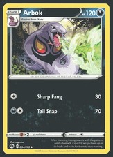 Champion's Path Arbok #34/73 Uncommon Pokemon Card