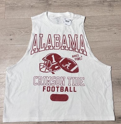 American Eagle Alabama Crimson Tide Football Tank Men s Size Large T Shirt