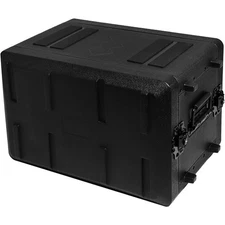 6U Rack Case Storage Trunk Travel Storage Case Depth 19" Flight Case Road Case