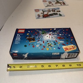 LEGO Seasonal 40253 24 in 1 Christmas Build-Up Retired Building Set not complete