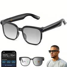 warchody AI Smart Glasses with Camera, 8 MP Camera Glasses, AI Glasses with V...