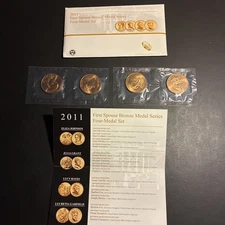 2011 United States First Spouse 4 Medal Set