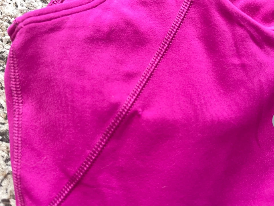 Sujetador sin mangas Lululemon Align para mujer 2 rosa acolchado LW1CW8S Foto 3 de 4