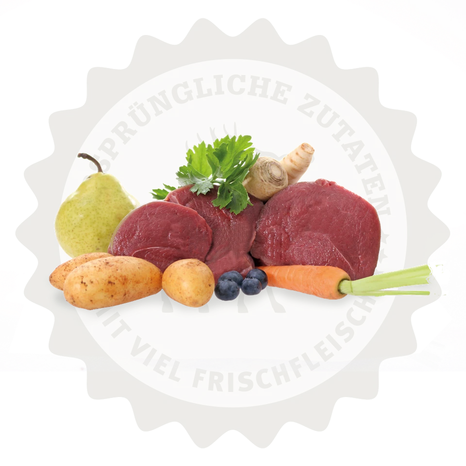 LAKEFIELDS MANUFAKTUR 6x 800g Nassfutter MENÜ WILD 59% Fleischanteil für Hunde - Bild 2 von 2