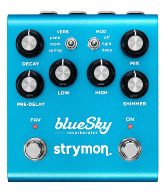 Strymon BlueSky V2 Reverberator Pedal