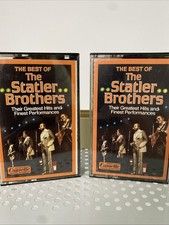 The Best of the Statler Brothers Cassettes Tapes 1-2  Case 1983 Tested 50 Songs
