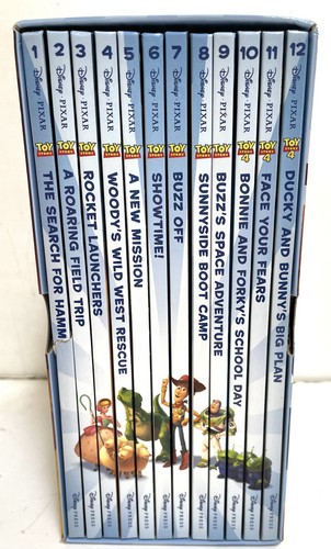 Disney Pixar Toy Story 4 Bilderbuch Bibliothek komplett 12 Bücher Box Set - Bild 4 von 5