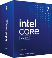 Intel Core Ultra 7 265F, S1851, Core Ultra Series 2, 20 core, 20 thread, 5,3 G