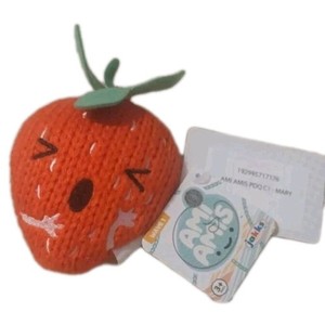 Mary Strawberry Jakks Pacific Ami Amis Wave 1  NEW 4” Plush Knit Collectible 