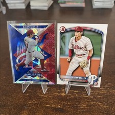 Aiden Miller 2025 Panini Crusade Prospect & 2025 Bowman Prospect 