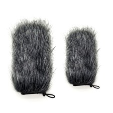 Furry Windscreen Wind Cover Microphone Windscreen Foam Cover 9-24cm for Mic