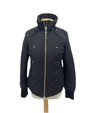 S8#  Moose Knuckles parka black size M  made in Canada