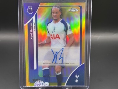 2026 Topps Premier League Chrome ~ Xavi Simons Auto /50