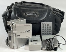 JVC CyberCam GR-DVM70U MiniDV Camcorder w/ Dock NO Charger Or Battery