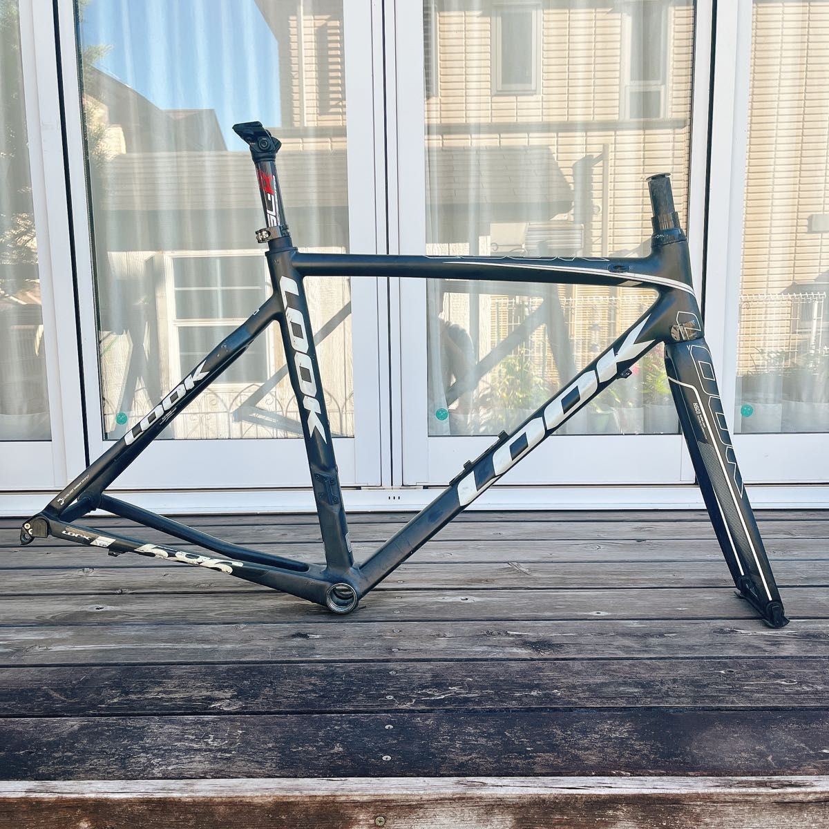 LOOK 586 UD Carbon Frame set Size S Black Used