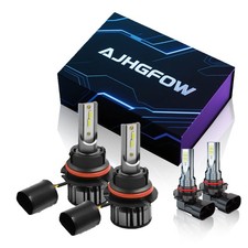 For 2005-2019 Nissan Frontier 8k Led Headlight Hilo Fog Light Bulbs Combo 4x For 2005-2019 Nissan Frontier 8k Led Headlight Hilo Fog Light Bulbs Combo 4x