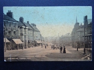 Durham Darlington Tubwell Row um 1905 Postkarte von Raphael Tuck 5921