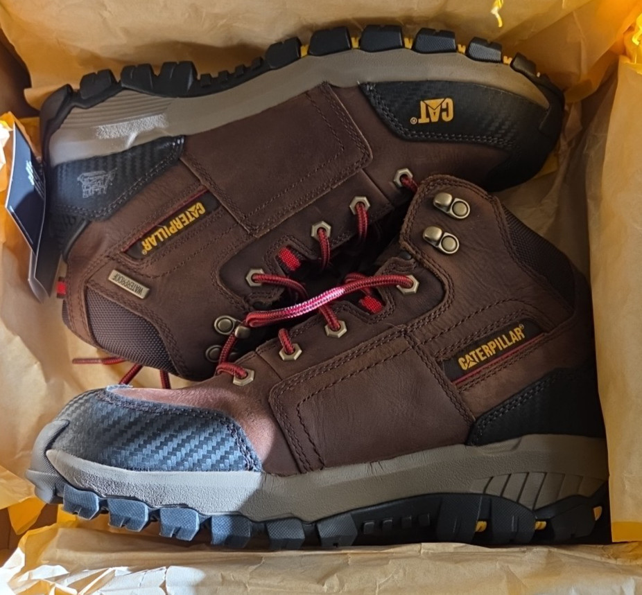 Caterpillar Waterproof Boots Navigator Size 10 Brand New!