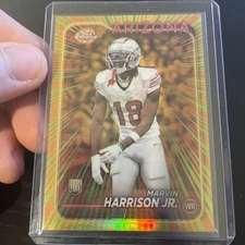 2024 Topps Chrome #RR-8 RADIATING ROOKIES Marvin Harrison JR. RC SSP Case Hit