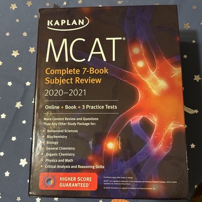 Kaplan MCAT Complete 7-Book Subject Review 2020-2021 Edition | eBay