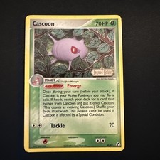 Pokémon TCG Cascoon. Ex Legend Maker. STAMPED. Holo. 2006. 30/92 on eBay