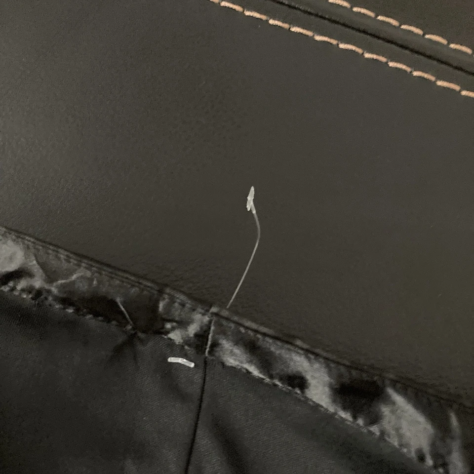 Nueva Falda Midi Carmen Marc Valvo Plateada Gunmetal Lentejuelas Talla Mediana Forrada Foto 4 de 4