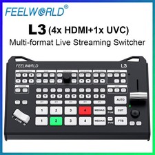 FEELWORLD L3 5 Channel HDMI Multi-format Video Switcher Panel for Live Streaming