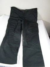 Duluth Trading Co Flex Fire Hose Pants Mens 46x34 Black Cargo Workwear Utility