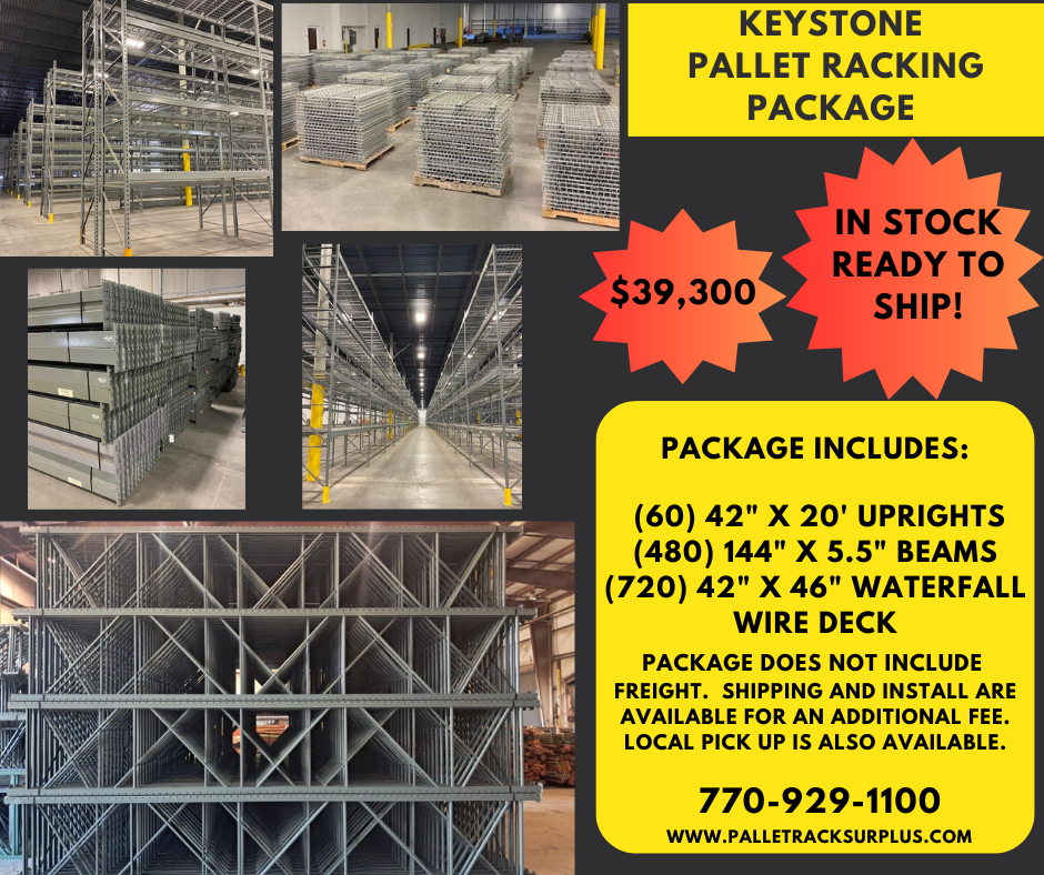 Metal Racking Blue Used Pallet Racking | eBay