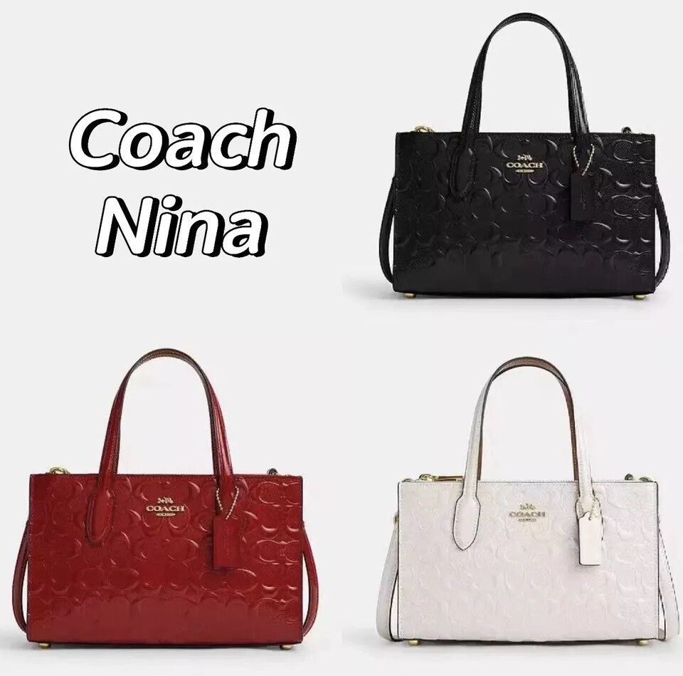 トートバッグ COACH Nina Tote Bag CW493 NWT Coach Nina Tote Bag CW493 | eBay