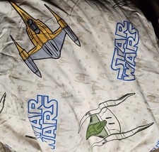 Star Wars Naboo Starfight Sheet Twin Fitted Bedding Fabric 39x75