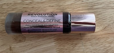 Revolution Conceal & Define Full Coverage Foundation- F18 New