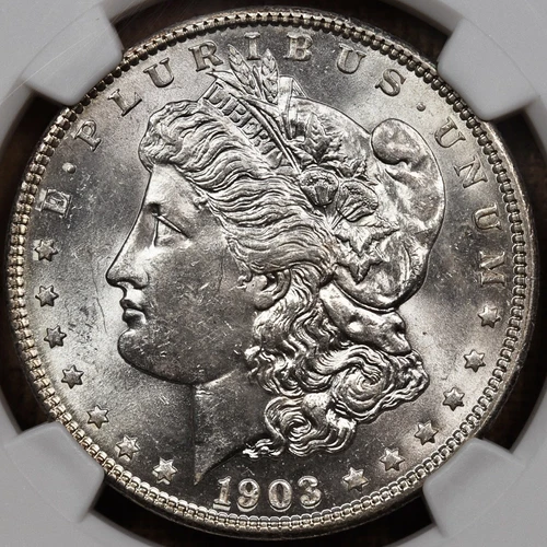 1903 Morgan Dollar, NGC MS62 fully blast white, DKRC's DOLLAR DEAL WEDNESDAY!!