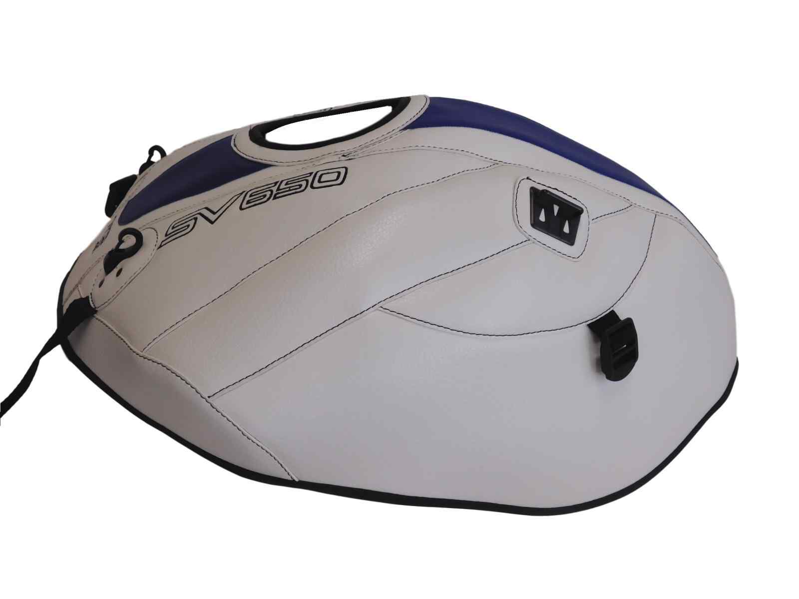 Couvre-réservoir SV650 Top Sellerie France bra en cuir synthétique haut de gamme