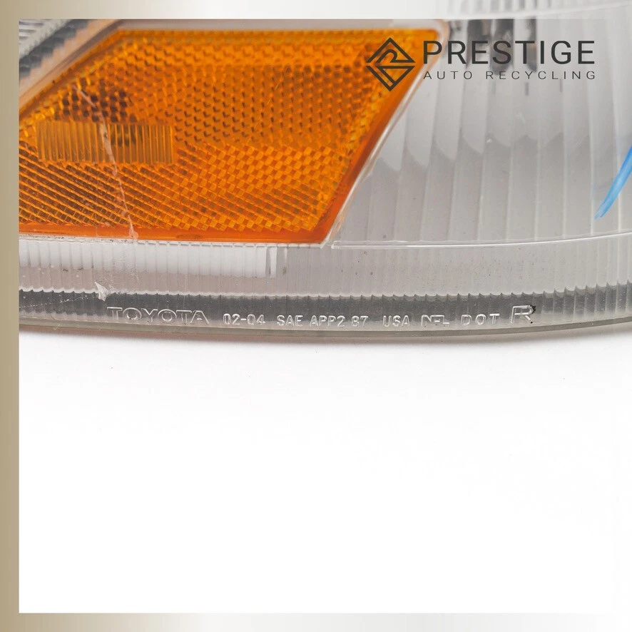 1988–1992 TOYOTA COROLLA Turn Signal Lamp Corner Park Light Right 81610-12410 - Image 2 of 4