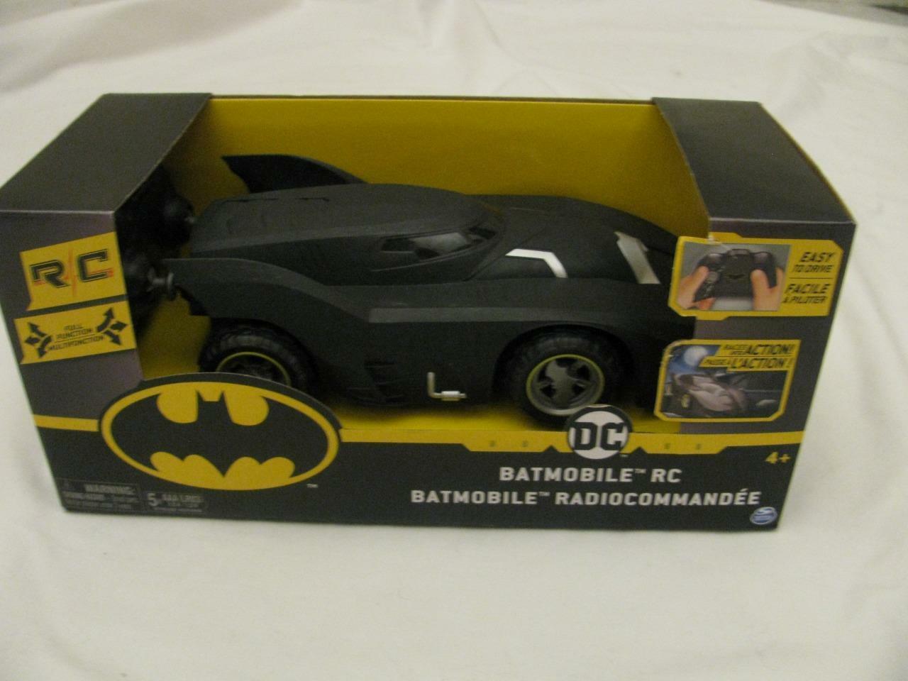 NEW NIB Batman RC Batmobile Remote Control Car Complete By Spinmaster DC 11 Inch