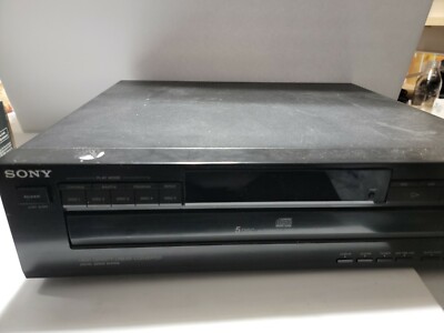 Sony 5-Disc Carousel System CD Player CDP-C225 
