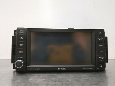 2009 JEEP LIBERTY NAVIGATION GPS UCONNECT RADIO DISPLAY FM RECEIVER 05064739AD
