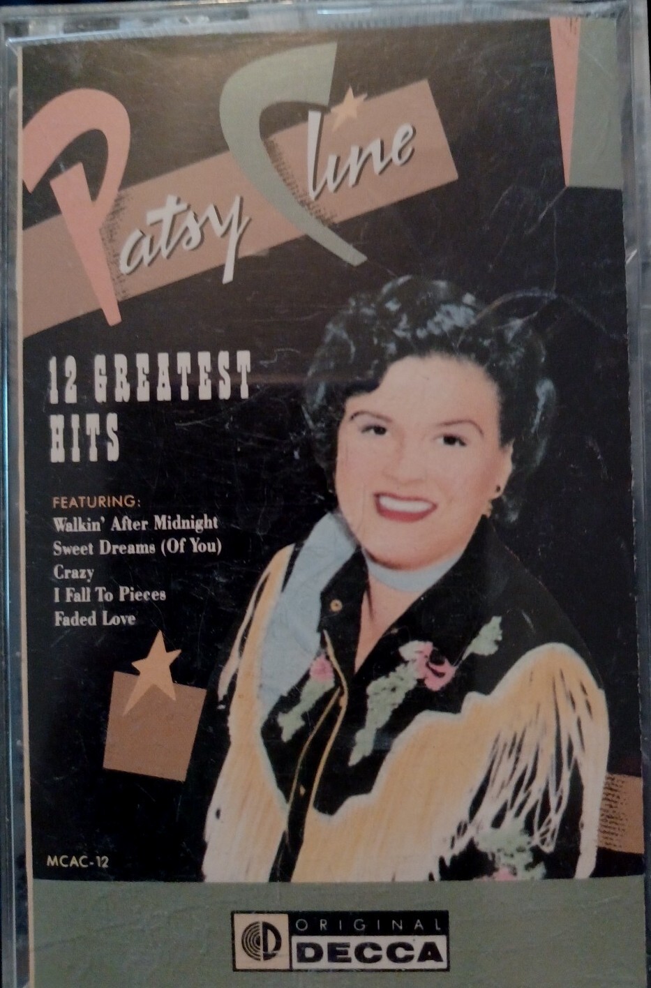 Patsy Cline Records Patsy Cline – 12 Greatest Hits - Cassette, 1988, MCA Records – MCAC-12 ...