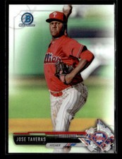 2017 Bowman Draft #BDC-73 Jose Taveras Chrome Refractor card